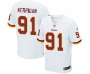 Men's Washington Redskins #91 Ryan Kerrigan New Elite White Football Jersey
