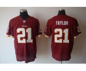 nike nfl jerseys washington redskins #21 taylor red[elite]