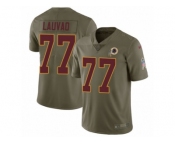 Men Nike Washington Redskins #77 Shawn Lauvao Limited Olive 2017 Salute to Service NFL Jersey Men Nike Washington Redskins #77 Shawn Lauvao Limited Olive 2017 Salute to Service NFL Jersey