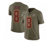 Men Nike Washington Redskins #8 Kirk Cousins Limited Olive 2017 Salute to Service NFL Jersey Men Nike Washington Redskins #8 Kirk Cousins Limited Olive 2017 Salute to Service NFL Jersey