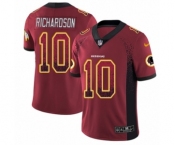 Men's Nike Washington Redskins #10 Paul Richardson Limited Red Rush Drift Fashion NFL Jersey