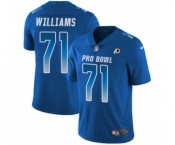 Men's Nike Washington Redskins #71 Trent Williams Limited Royal Blue NFC 2019 Pro Bowl NFL Jersey