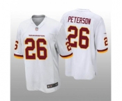 Men's Washington Football Team White #26 Adrian Peterson Vapor Untouchable Limited Stitched Football Jersey