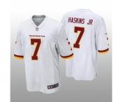 Men's Washington Football Team White #7 Dwayne Haskins Jr. Vapor Untouchable Limited Stitched Football Jersey