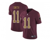 Nike Washington Redskins #11 Alex Smith Burgundy Red Alternate Men Stitched NFL Vapor Untouchable Limited Jersey