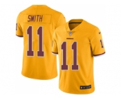 Nike Washington Redskins #11 Alex Smith Gold Men Stitched NFL Limited Rush Jersey