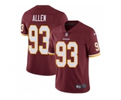 Nike Washington Redskins #93 Jonathan Allen Burgundy Red Team Color Men Stitched NFL Vapor Untouchable Limited Jersey