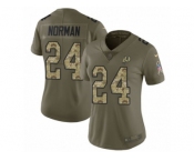 Women Nike Washington Redskins #24 Josh Norman Limited Olive Camo 2017 Salute to Service NFL Jersey Women Nike Washington Redskins #24 Josh Norman Limited Olive Camo 2017 Salute to Service NFL Jersey
