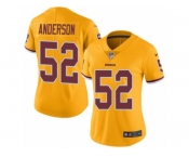Women Nike Washington Redskins #52 Ryan Anderson Limited Gold Rush Vapor Untouchable NFL Jersey