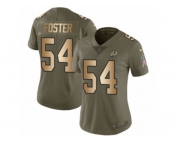 Women Nike Washington Redskins #54 Mason Foster Limited Olive Gold 2017 Salute to Service NFL Jersey Women Nike Washington Redskins #54 Mason Foster Limited Olive Gold 2017 Salute to Service NFL Jersey