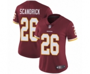 Women's Nike Washington Redskins #26 Orlando Scandrick Burgundy Red Team Color Vapor Untouchable Elite Player NFL Jersey