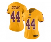 Women's Nike Washington Redskins #44 John Riggins Limited Gold Rush NFL Jersey