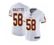 Women's Nike Washington Redskins #58 Junior Galette Vapor Untouchable Limited White NFL Jersey Women's Nike Washington Redskins #58 Junior Galette Vapor Untouchable Limited White NFL Jersey