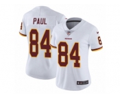 Women's Nike Washington Redskins #84 Niles Paul Vapor Untouchable Limited White NFL Jersey