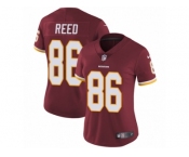 Women's Nike Washington Redskins #86 Jordan Reed Vapor Untouchable Limited Burgundy Red Team Color NFL Jersey