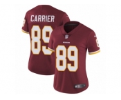 Women's Nike Washington Redskins #89 Derek Carrier Vapor Untouchable Limited Burgundy Red Team Color NFL Jersey