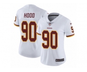 Women's Nike Washington Redskins #90 Ziggy Hood Vapor Untouchable Limited White NFL Jersey