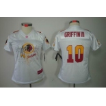 nike women nfl jerseys washington redskins #10 griffiniii white[2012 fem fan]