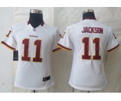 nike women nfl jerseys washington redskins #11 jackson  white[nike limited]
