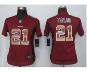 nike women nfl jerseys washington redskins #21 taylor red[Strobe Limited]