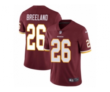 Youth Nike Washington Redskins #26 Bashaud Breeland Vapor Untouchable Limited Burgundy Red Team Color NFL Jersey