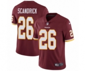 Youth Nike Washington Redskins #26 Orlando Scandrick Burgundy Red Team Color Vapor Untouchable Elite Player NFL Jersey