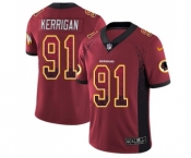 Youth Washington Redskins #91 Ryan Kerrigan Limited Red Rush Drift Fashion Football Jersey