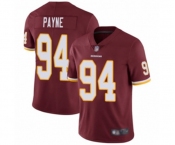 Youth Washington Redskins #94 Da'Ron Payne Burgundy Red Team Color Vapor Untouchable Limited Player Football Jersey