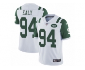 Men Nike New York Jets #94 Kony Ealy White Vapor Untouchable Limited Player NFL Jersey