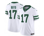 Men's New York Jets #17 Kris Boyd White 2025 F.U.S.E. Vapor Untouchable Limited Football Stitched Jersey
