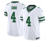 Men's New York Jets #4 Brady Cook White 2025 F.U.S.E. Vapor Untouchable Limited Football Stitched Jersey Men's New York Jets #4 Brady Cook White 2025 F.U.S.E. Vapor Untouchable Limited Football Stitched Jersey