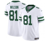 Men's New York Jets #81 Pokey Wilson White 2025 F.U.S.E. Vapor Untouchable Limited Football Stitched Jersey