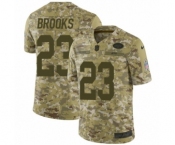 Men's Nike New York Jets #23 Terrence Brooks Limited Camo 2018 Salute to Service NFL Jersey Men's Nike New York Jets #23 Terrence Brooks Limited Camo 2018 Salute to Service NFL Jersey