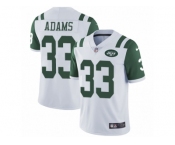 Men's Nike New York Jets #33 Jamal Adams Vapor Untouchable Limited White NFL Jersey