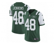 Men's Nike New York Jets #48 Jordan Jenkins Vapor Untouchable Limited Green Team Color NFL Jersey Men's Nike New York Jets #48 Jordan Jenkins Vapor Untouchable Limited Green Team Color NFL Jersey