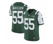 Men's Nike New York Jets #55 Lorenzo Mauldin Vapor Untouchable Limited Green Team Color NFL Jersey