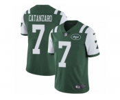 Men's Nike New York Jets #7 Chandler Catanzaro Vapor Untouchable Limited Green Team Color NFL Jersey