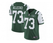 Men's Nike New York Jets #73 Joe Klecko Vapor Untouchable Limited Green Team Color NFL Jersey