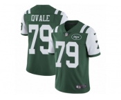 Men's Nike New York Jets #79 Brent Qvale Vapor Untouchable Limited Green Team Color NFL Jersey