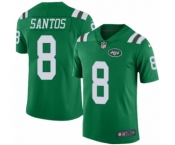 Men's Nike New York Jets #8 Cairo Santos Limited Green Rush Vapor Untouchable NFL Jersey Men's Nike New York Jets #8 Cairo Santos Limited Green Rush Vapor Untouchable NFL Jersey