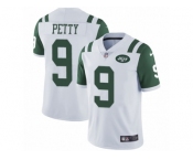 Men's Nike New York Jets #9 Bryce Petty Vapor Untouchable Limited White NFL Jersey