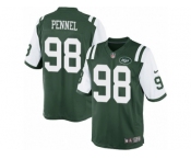 Men's Nike New York Jets #98 Mike Pennel Limited Green Team Color NFL Jersey