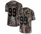 Men's Nike New York Jets #99 Steve McLendon Limited Camo Rush Realtree NFL Jersey