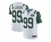 Men's Nike New York Jets #99 Steve McLendon Vapor Untouchable Limited White NFL Jersey