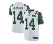 Nike New York Jets #14 Sam Darnold White Men Stitched NFL Vapor Untouchable Limited Jersey