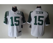 nike nfl jerseys new york jets #15 tebow white[nike limited]