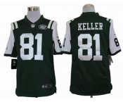 nike nfl jerseys new york jets #81 keller green[nike limited]