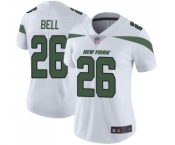 Women's New York Jets #26 Le'Veon Bell White Vapor Untouchable Limited Player Football Jersey