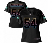 Women's Nike New York Jets #54 Avery Williamson Game Black Fashion NFL Jersey