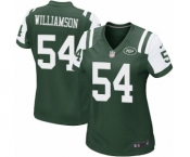 Women's Nike New York Jets #54 Avery Williamson Game Green Team Color NFL Jersey